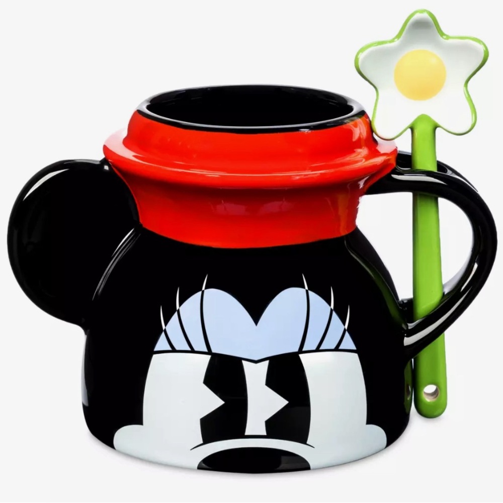 🆕 Minnie Mouse Mug with Spoon
